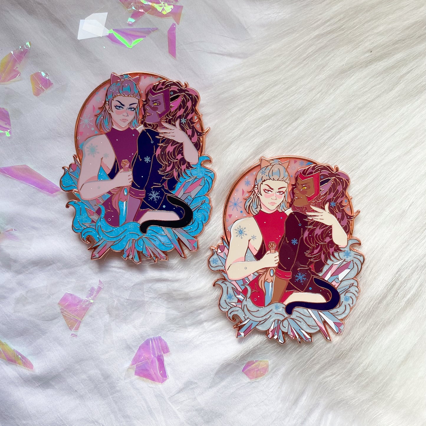 Princess Prom Catradora Pride Enamel Pin | She-Ra and the Princesses of Power