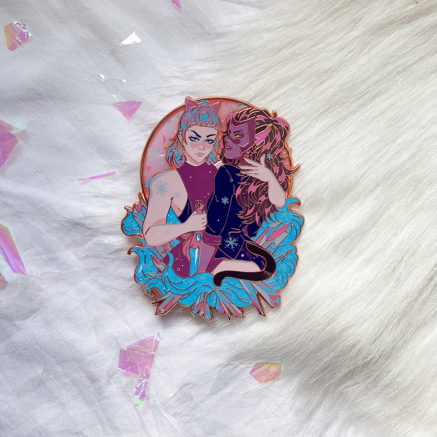 Princess Prom Catradora Pride Enamel Pin | She-Ra and the Princesses of Power