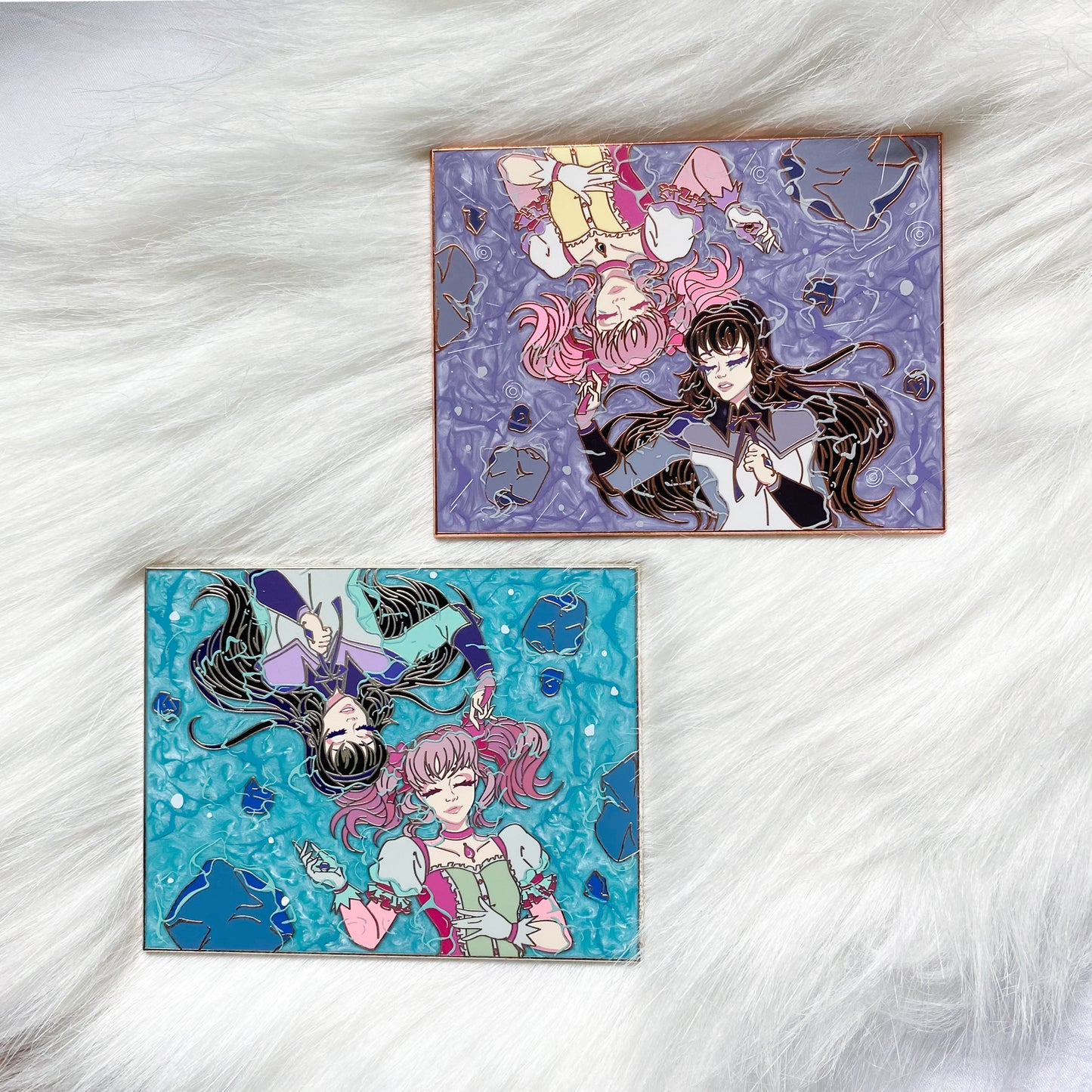 Homura’s Wish Pride Enamel Pin | Madoka Magica