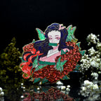 Dusks Wings Nezuko Enamel Pin | Demon Slayer