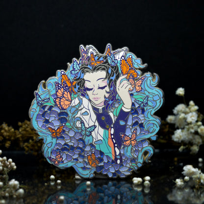 Winged Crown Shinobu Enamel Pin | Demon Slayer