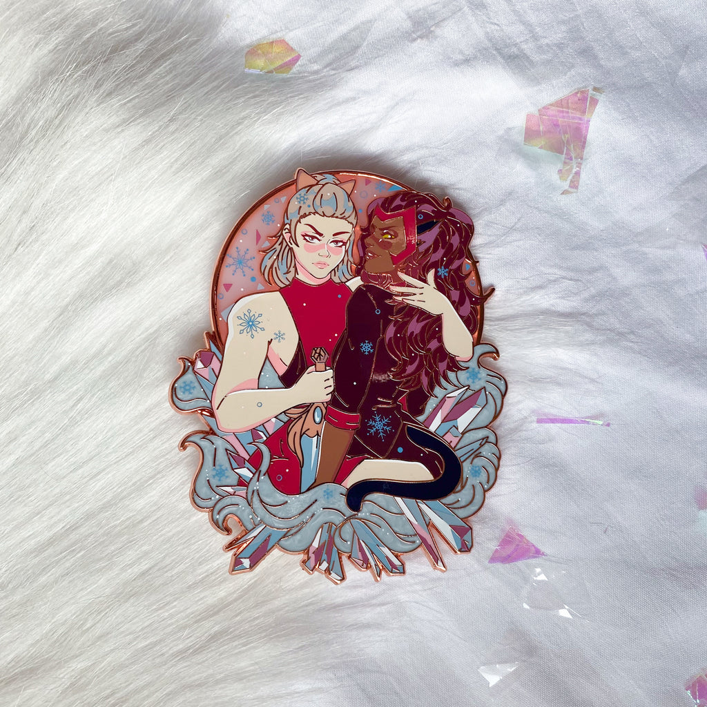 Princess Prom Catradora Pride Enamel Pin | She-Ra and the Princesses of Power