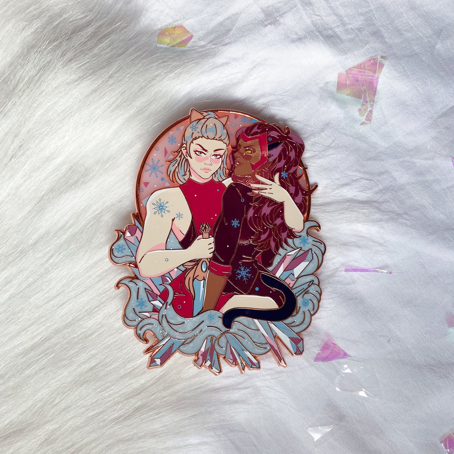 Princess Prom Catradora Pride Enamel Pin | She-Ra and the Princesses of Power