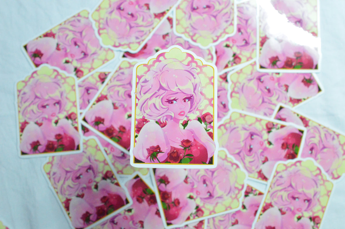 Pink Diamond Vinyl Sticker | Steven Universe