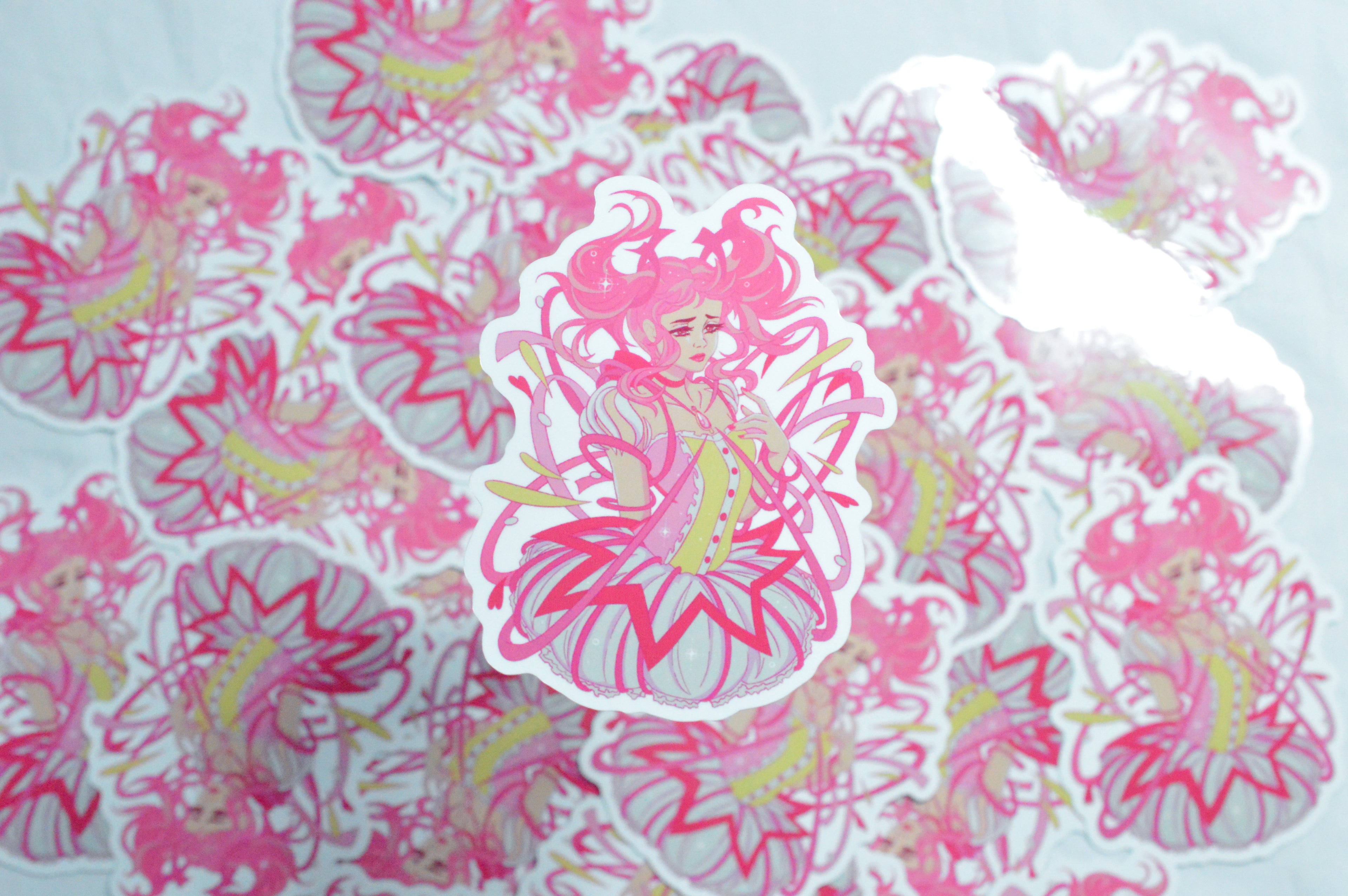 Transforming Madoka Vinyl Sticker | Puella Magi: Madoka Magica