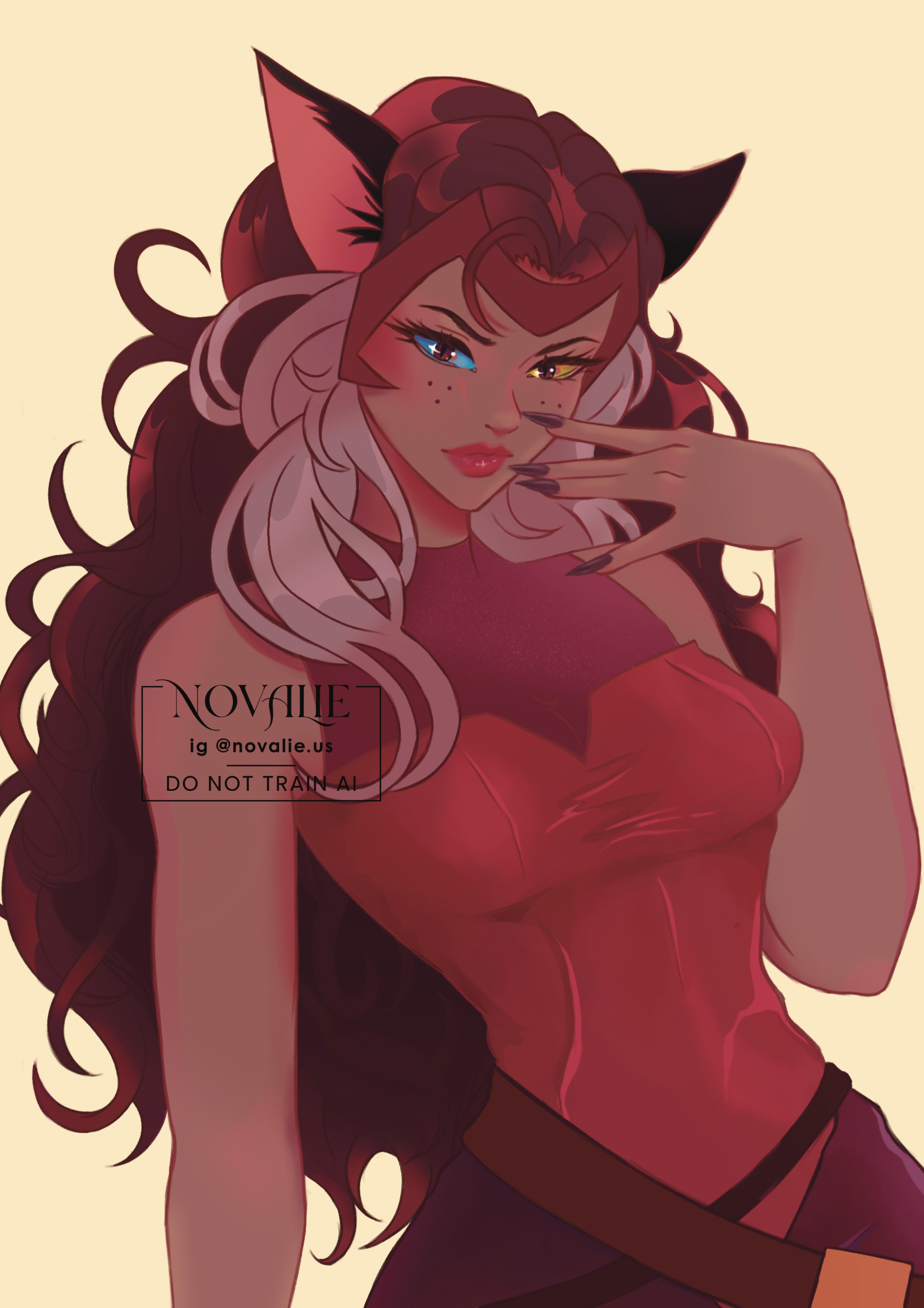 Catra Small Art Print | She-Ra and the Princesses of Power