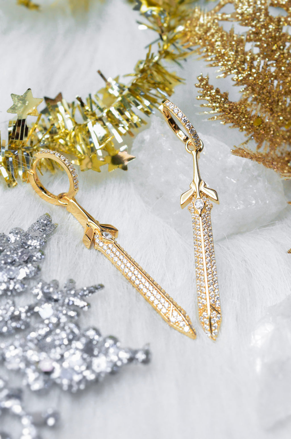 She-Ra Sword Hoop Earrings