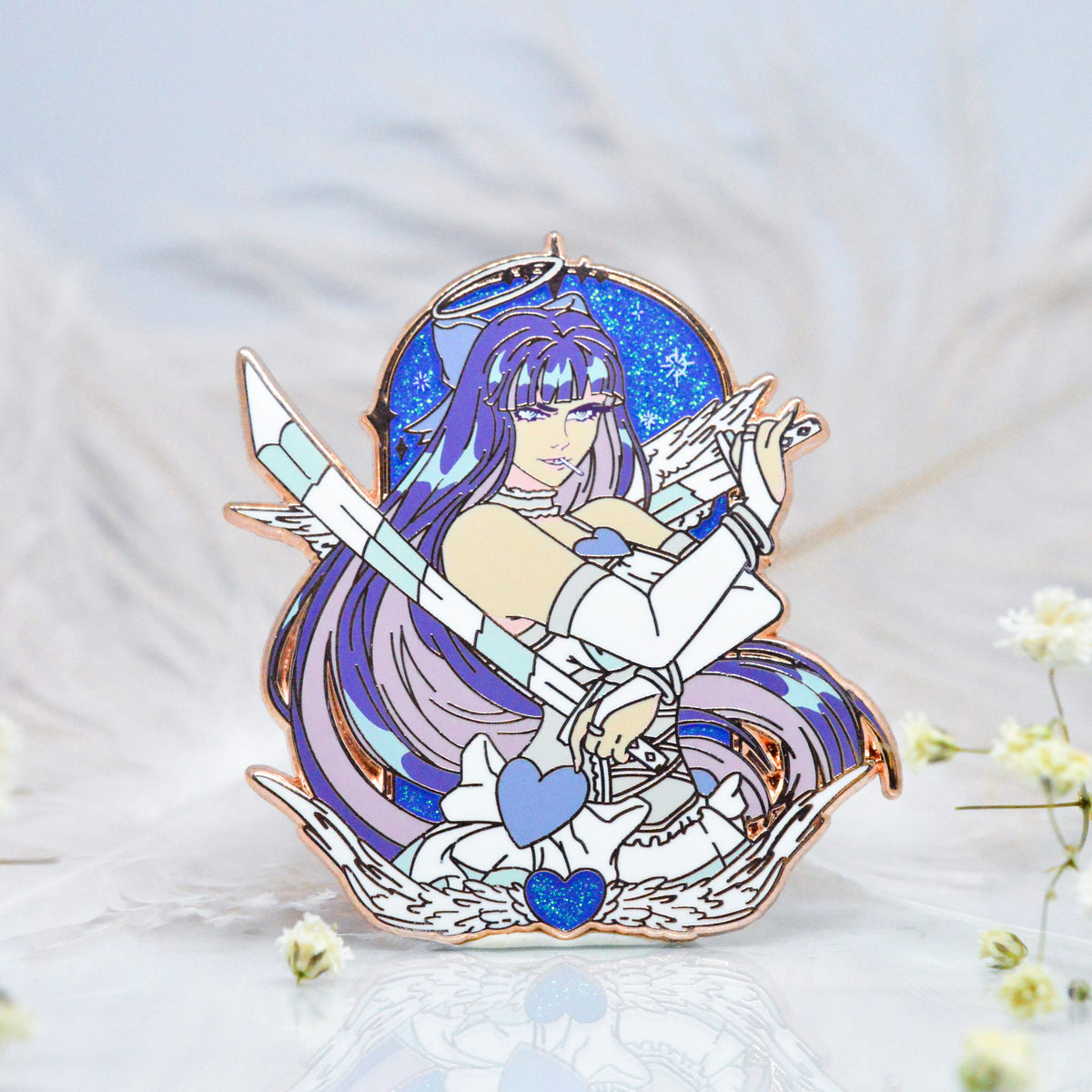 Stocking Enamel Pin | Panty and Stocking with Garterbelt