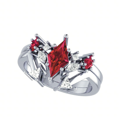 Catra Headpiece Promise Ring Set