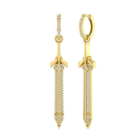 She-Ra Sword Hoop Earrings