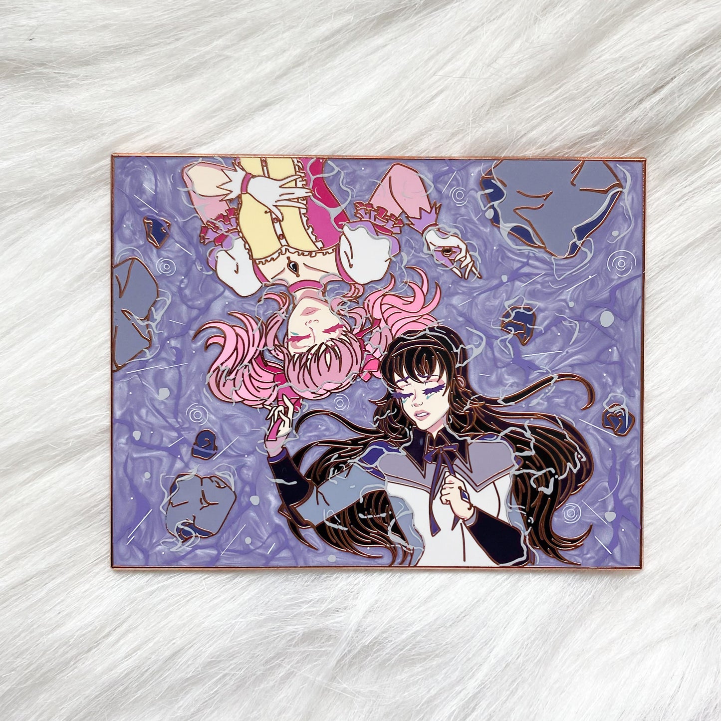 Homura’s Wish Pride Enamel Pin | Madoka Magica