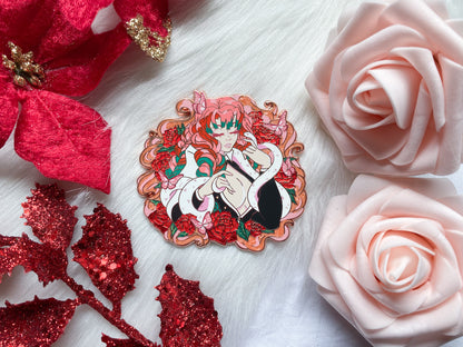 Poisonous Wings Mitsuri Enamel Pin | Demon Slayer