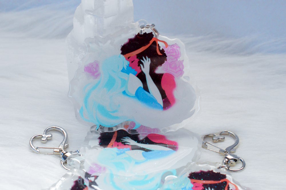 Ruby & Sapphire Acrylic Charm | Steven Universe