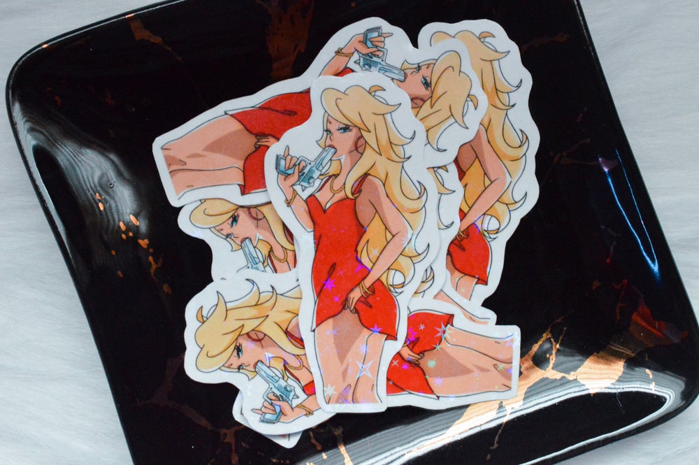 Panty and Stocking Holographic Stickers