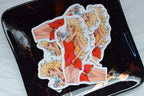 Panty and Stocking Holographic Stickers