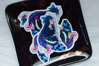 Panty and Stocking Holographic Stickers